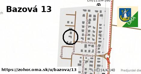 Bazová 13, Zohor