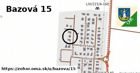 Bazová 15, Zohor