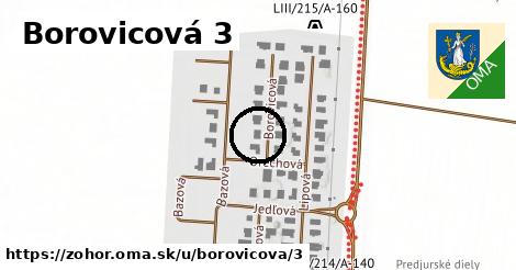 Borovicová 3, Zohor