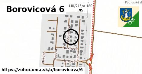 Borovicová 6, Zohor