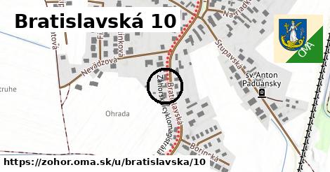 Bratislavská 10, Zohor