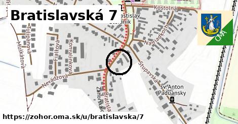 Bratislavská 7, Zohor