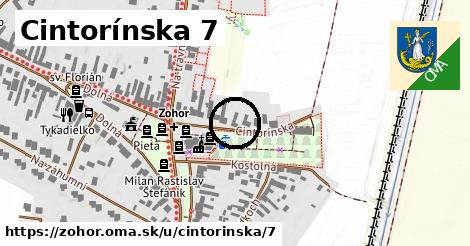 Cintorínska 7, Zohor