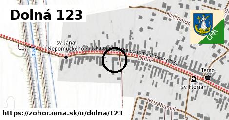 Dolná 123, Zohor