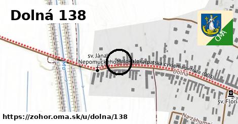 Dolná 138, Zohor