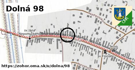 Dolná 98, Zohor