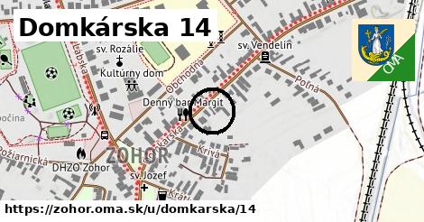 Domkárska 14, Zohor