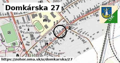 Domkárska 27, Zohor