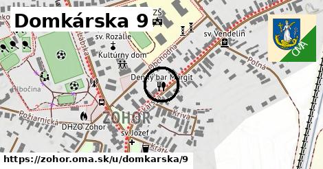 Domkárska 9, Zohor