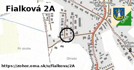Fialková 2A, Zohor