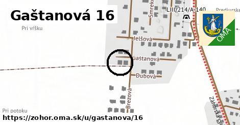 Gaštanová 16, Zohor