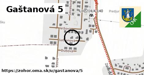 Gaštanová 5, Zohor