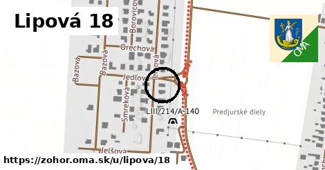 Lipová 18, Zohor