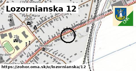 Lozornianska 12, Zohor