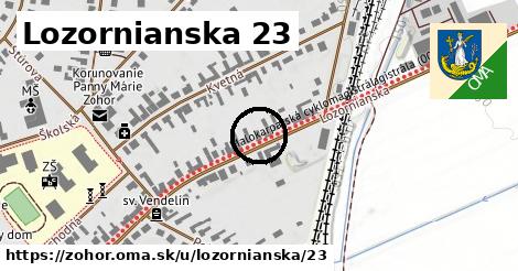 Lozornianska 23, Zohor