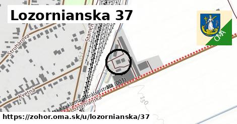 Lozornianska 37, Zohor