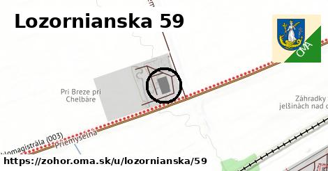 Lozornianska 59, Zohor