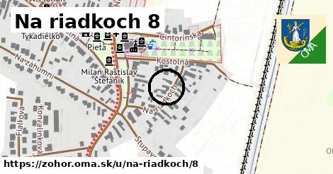 Na riadkoch 8, Zohor