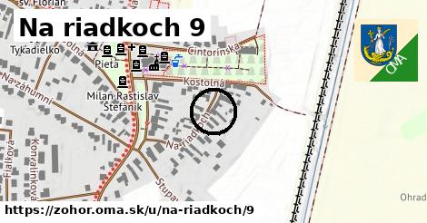 Na riadkoch 9, Zohor