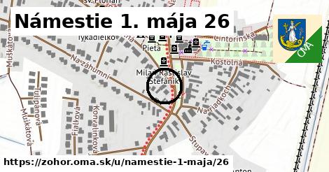 Námestie 1. mája 26, Zohor