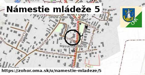 Námestie mládeže 5, Zohor