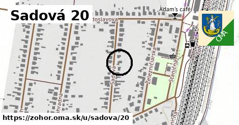 Sadová 20, Zohor