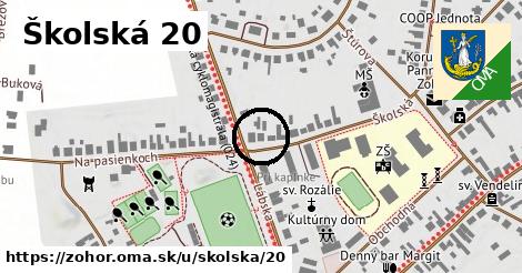 Školská 20, Zohor