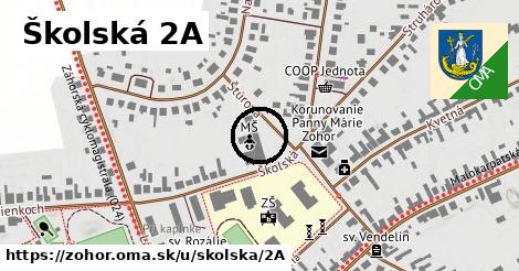 Školská 2A, Zohor