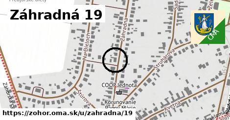 Záhradná 19, Zohor