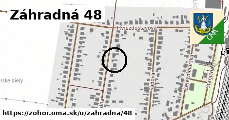 Záhradná 48, Zohor