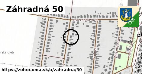 Záhradná 50, Zohor