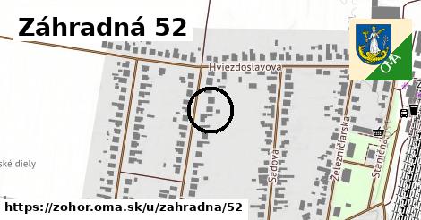 Záhradná 52, Zohor