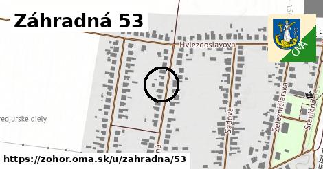 Záhradná 53, Zohor