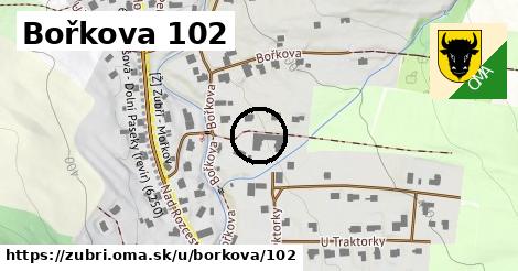 Bořkova 102, Zubří