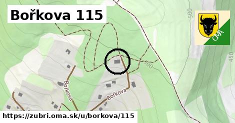 Bořkova 115, Zubří