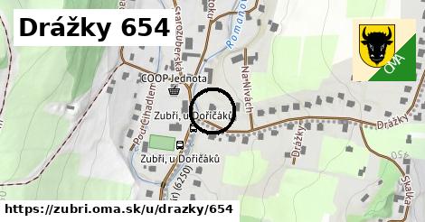 Drážky 654, Zubří