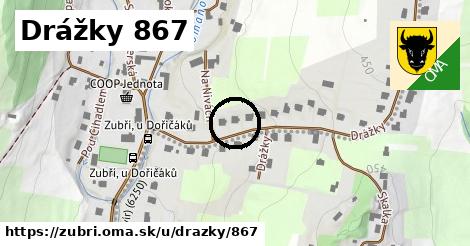 Drážky 867, Zubří