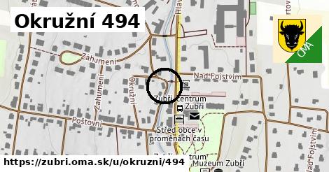 Okružní 494, Zubří