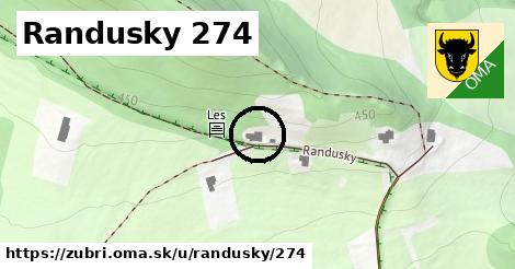 Randusky 274, Zubří
