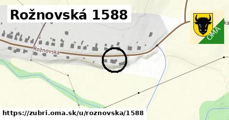 Rožnovská 1588, Zubří