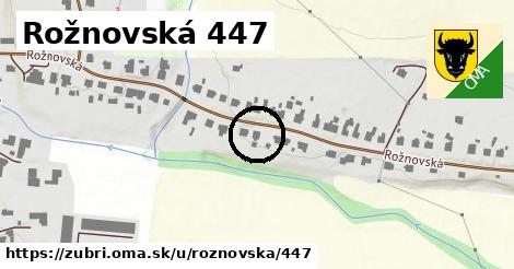 Rožnovská 447, Zubří