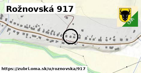 Rožnovská 917, Zubří