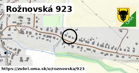 Rožnovská 923, Zubří