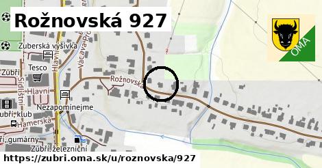 Rožnovská 927, Zubří