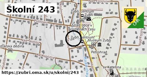 Školní 243, Zubří