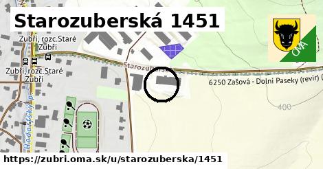 Starozuberská 1451, Zubří