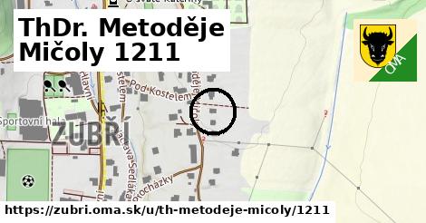 ThDr. Metoděje Mičoly 1211, Zubří