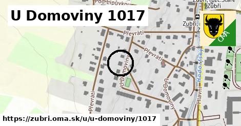 U Domoviny 1017, Zubří