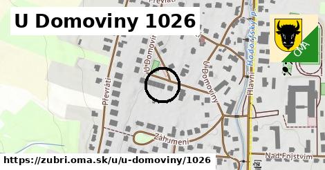 U Domoviny 1026, Zubří