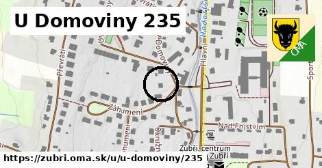 U Domoviny 235, Zubří